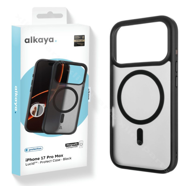 Back Case Magsafe Alkaya Lucid Apple iPhone 17 Pro Max black