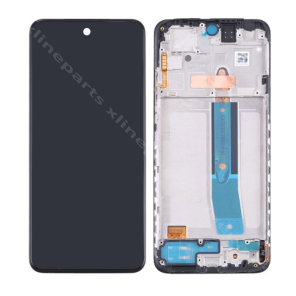 LCD Complete Frame Xiaomi Redmi Note 12S 4G/ Redmi Note 11S 4G/ Poco M4 Pro 4G black Refurb*