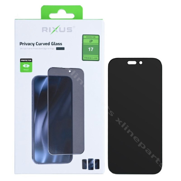 Tempered Glass Privacy Rixus Apple iPhone 17