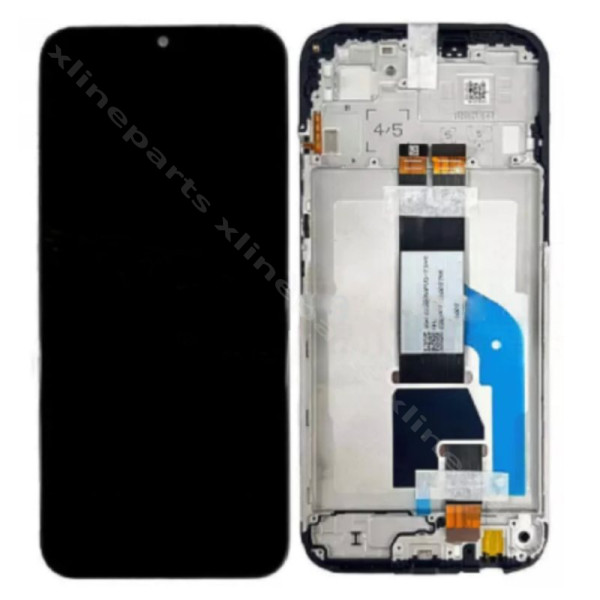 LCD Complete Frame Xiaomi Redmi 15C 4G/ Poco C85 4G black (Original) Global