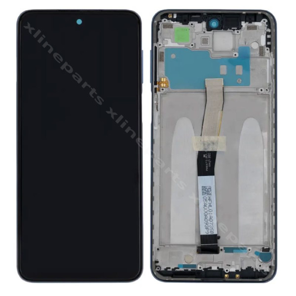 LCD Complete Frame Xiaomi Redmi Note 9S/ Note 9 Pro 4G/ Redmi Note 9 Pro Max/ Redmi 10 Lite/ Poco M2 Pro interstellar green (Original)