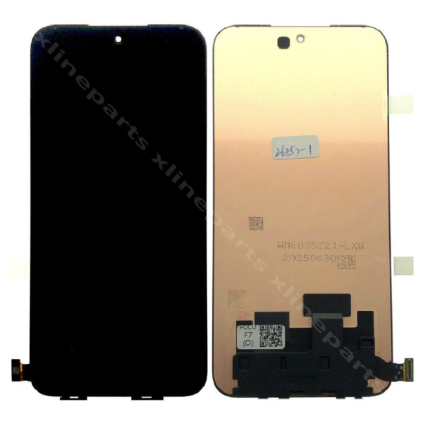 LCD Complete Xiaomi Poco F7 5G black (Original)*
