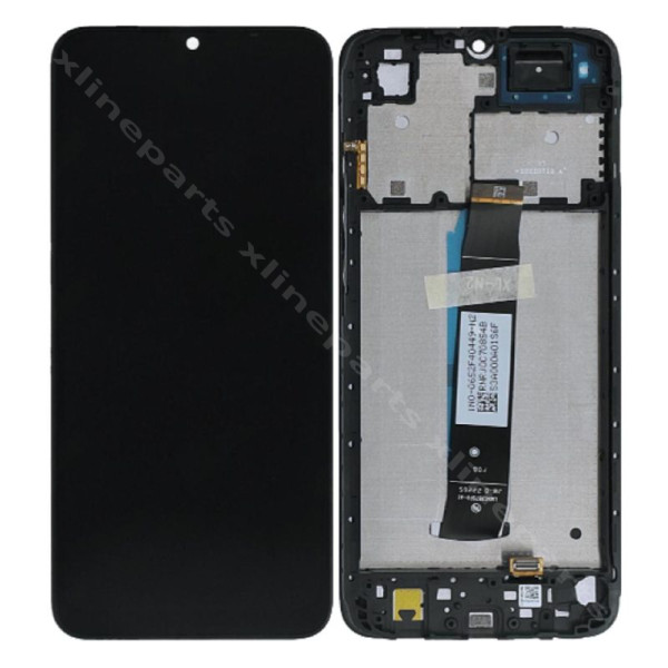 LCD Complete Frame Xiaomi Redmi A1/ A1 Plus black (Original)