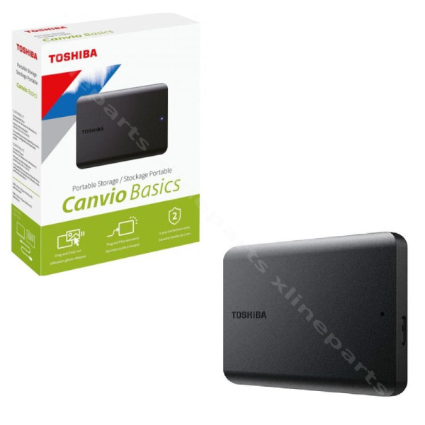 External Hard Disk HDD Toshiba Canvio Basics 1TB USB 3.2