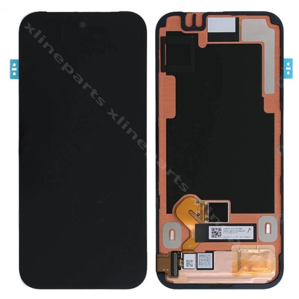 LCD Complete Frame Google Pixel 9A 5G black (Original)