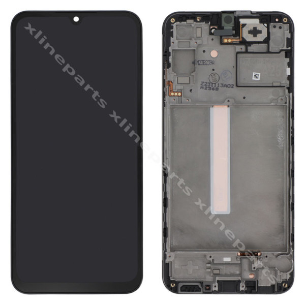 LCD Complete Frame Samsung A25 5G A256 black (Original)