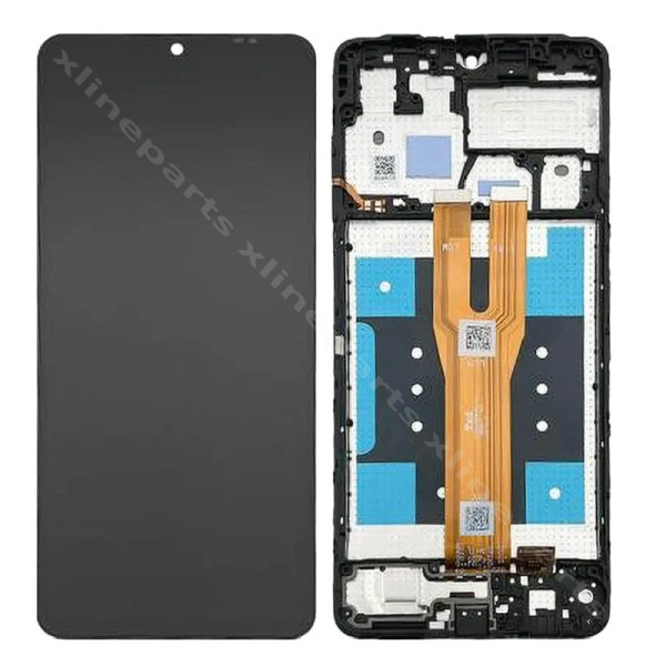LCD Complete Frame Samsung A06 4G A065 black (Original)