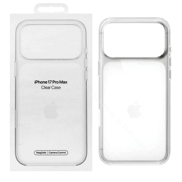Back Case Magsafe Apple iPhone 17 Pro Max clear (Original)