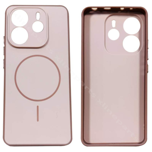 Back Case Silicone Complete Xiaomi Redmi Note 14 4G pink