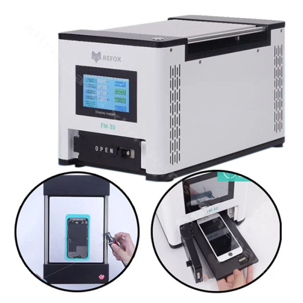 Μεταχειρισμένο Screen Separator/Laminated/Bubble Remover 3-in-1 Refox FM-30