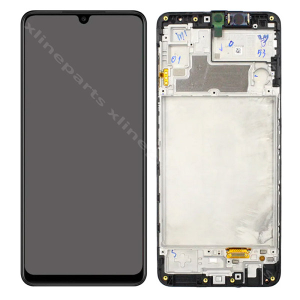 Πλήρες πλαίσιο LCD Samsung M22 M225/ F22 E225 μαύρο (Πρωτότυπο) Συναρμολογημένο