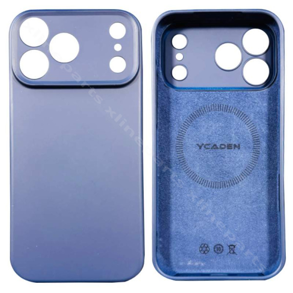 Back Case Magsafe Silicone Complete Ycaden Apple iPhone 17 Pro Max blue