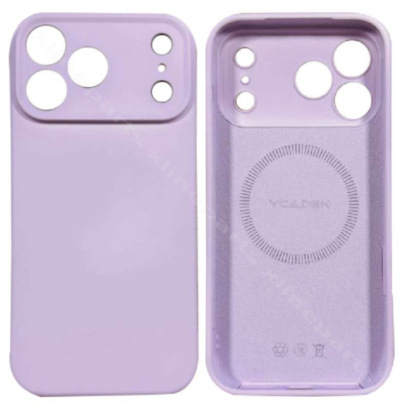 Back Case Magsafe Silicone Complete Ycaden Apple iPhone 17 Pro Max purple