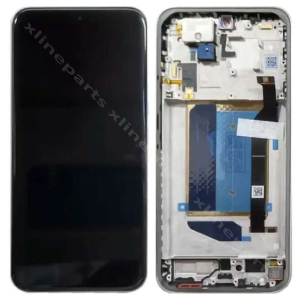 LCD Complete Frame Xiaomi Redmi Note 15 Pro Plus black (Original)