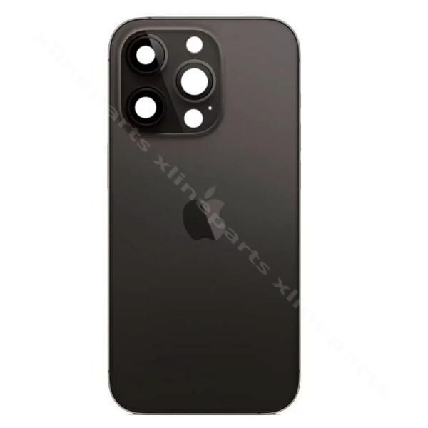 Πίσω μπαταρία μεσαίου καλύμματος φακός Apple iPhone 14 Pro Max μαύρο (Πρωτότυπο)*