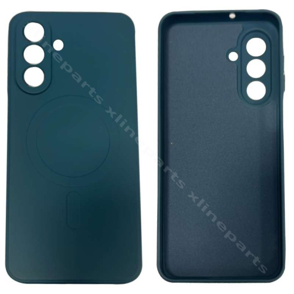 Back Case Silicone Gum Magsafe Samsung A17 4G A175 / A17 5G A176 blue