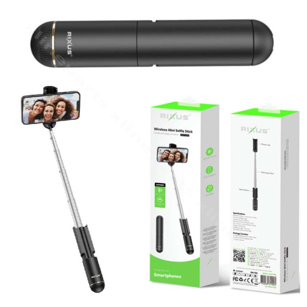 Τρίποδα Bluetooth Selfie Stick Rixus RXSF30B μαύρο
