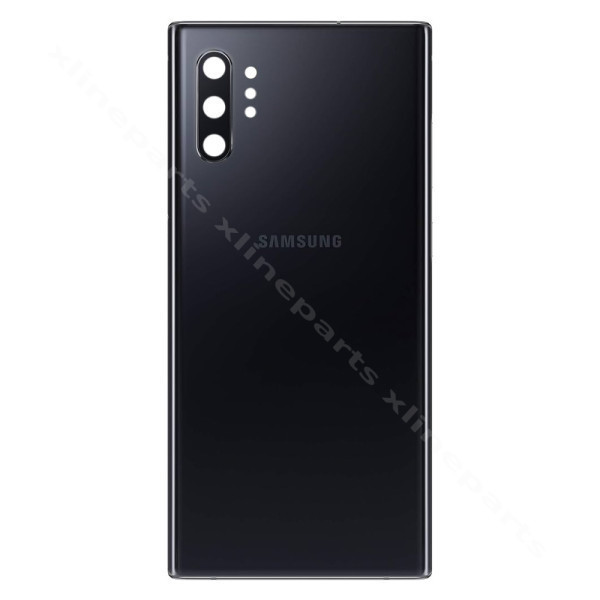Back Battery Cover Lens Samsung Note 10 Plus N975 aura black OEM