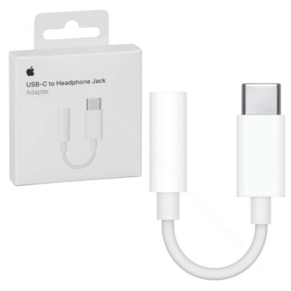 Adapter USB-C Male to 3.5mm Female Apple white