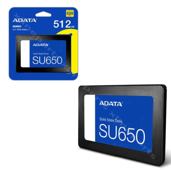 SSD Adata SU650 SATA3 512GB 2.5"