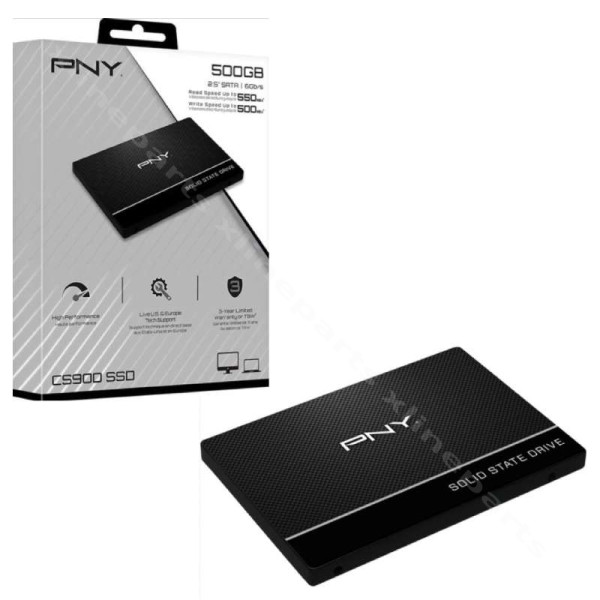 SSD PNY CS900 SATA3 500GB 2,5"