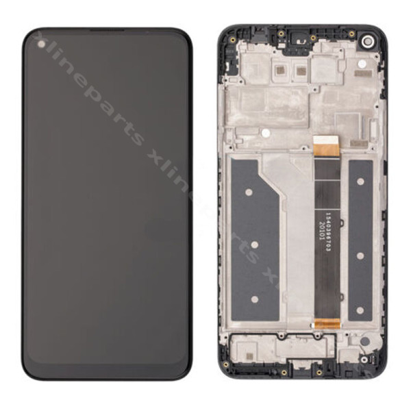 LCD Complete Frame LG K61 titanium Ver .01 (Original)*
