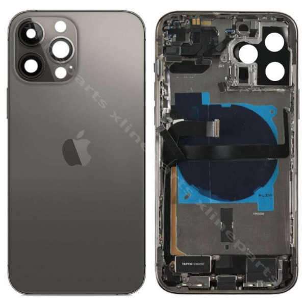 Back Battery Middle Cover Lens with Small Parts Apple iPhone 13 Pro Max graphite OEM*