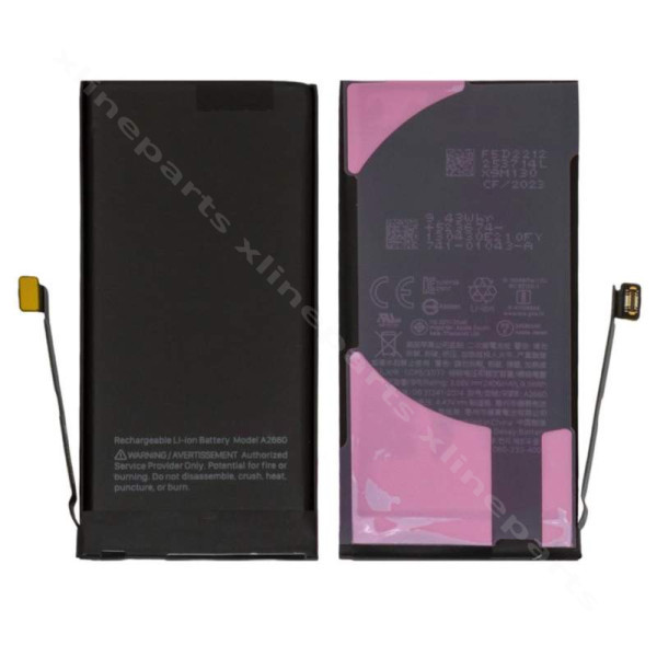 Аккумулятор Apple iPhone 13 Mini 2406 мАч OEM (запуск диагностики)
