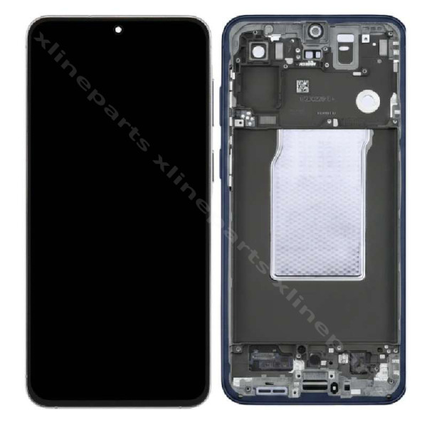 LCD Complete Frame Samsung A57 5G A576 navy (Original) Assembled