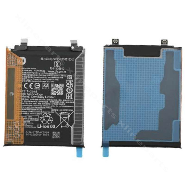 Battery Xiaomi Redmi Note 12 Pro 4G / Redmi Note 12 Pro 5G / Poco X5 Pro 5G / Poco F5 5G 5000mAh (BP4K) (Service Pack)