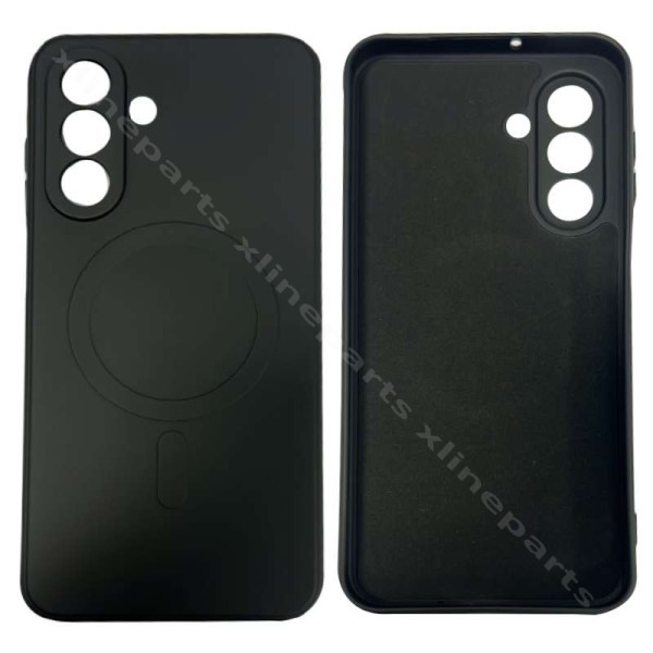 Back Case Silicone Gum Magasafe Samsung A16 4G A165 / A16 5G A166 black