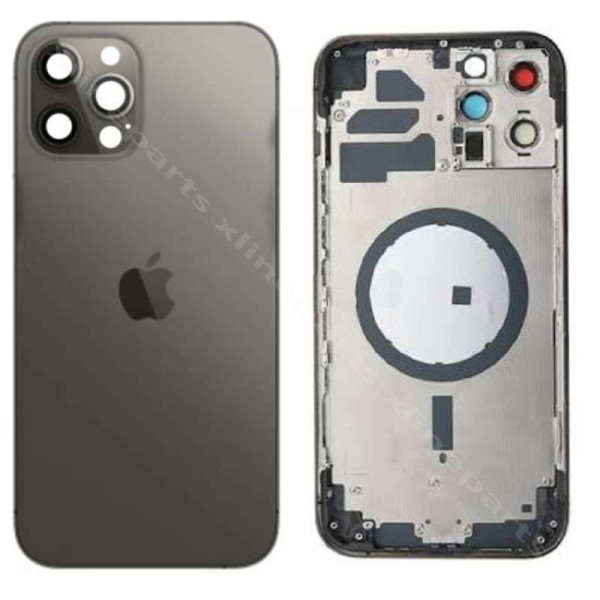 Средняя батарея с батареей средней крышки Apple iPhone 12 Pro Graphite OEM