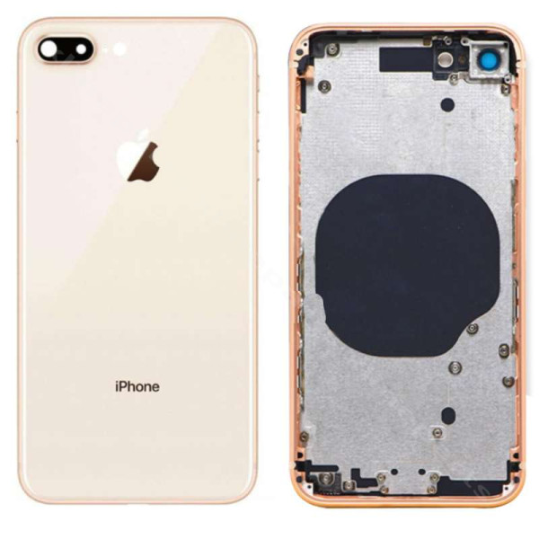 Back Battery Middle Cover Lens Apple iPhone 8 Plus gold OEM