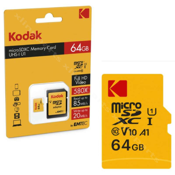 Kodak Micro SD Class 10 64 GB