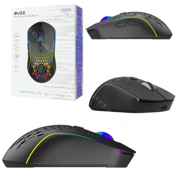 Proove Buzz RGB Wireless Gaming Mouse μαύρο