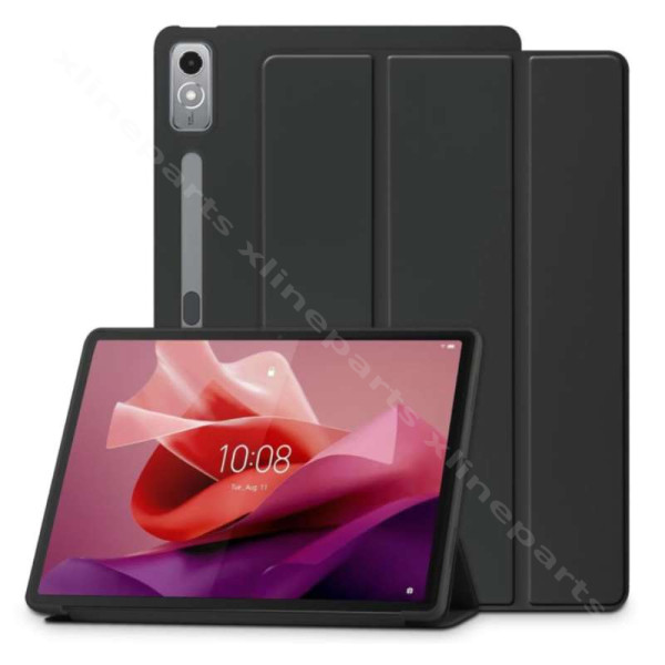 Tablet Case Tri-Fold Lenovo Tab P12 12.7" TB370 black