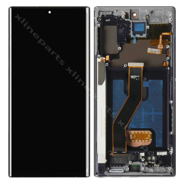 Πλήρες πλαίσιο LCD Samsung Note 10 Plus N975 aura black OLED