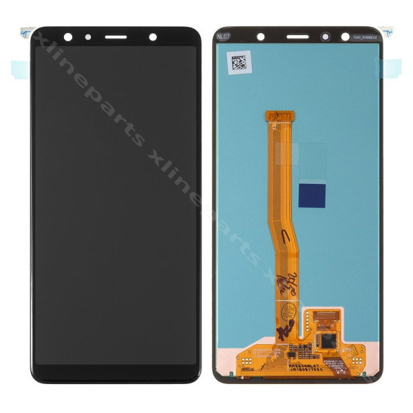 Πλήρης LCD Samsung A7 (2018) A750 μαύρο Refurb*