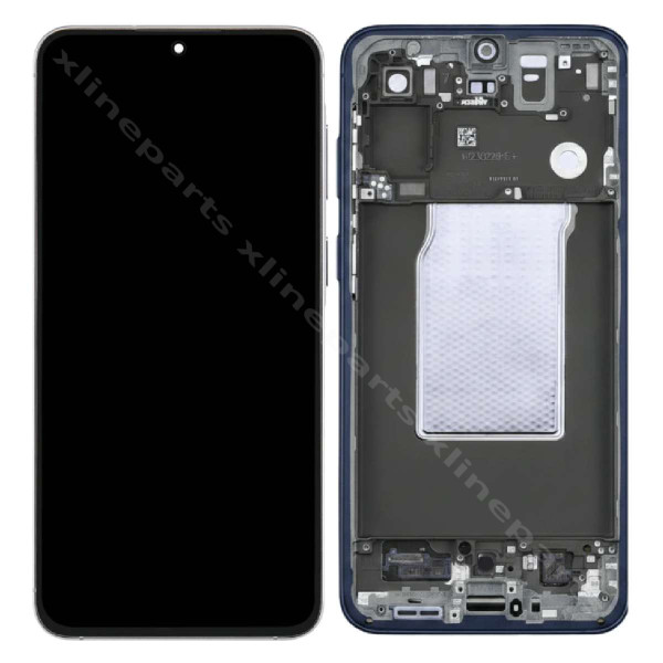 Πλήρες πλαίσιο LCD Samsung A57 5G A576 γαλάζιο (Πρωτότυπο) Συναρμολογημένο