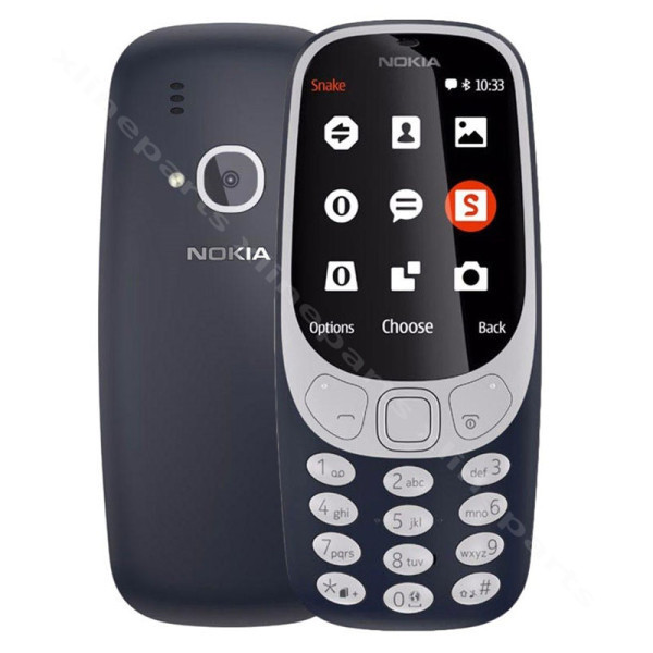 Used Mobile Nokia 3310 (2017) dark blue GR (Grade A)