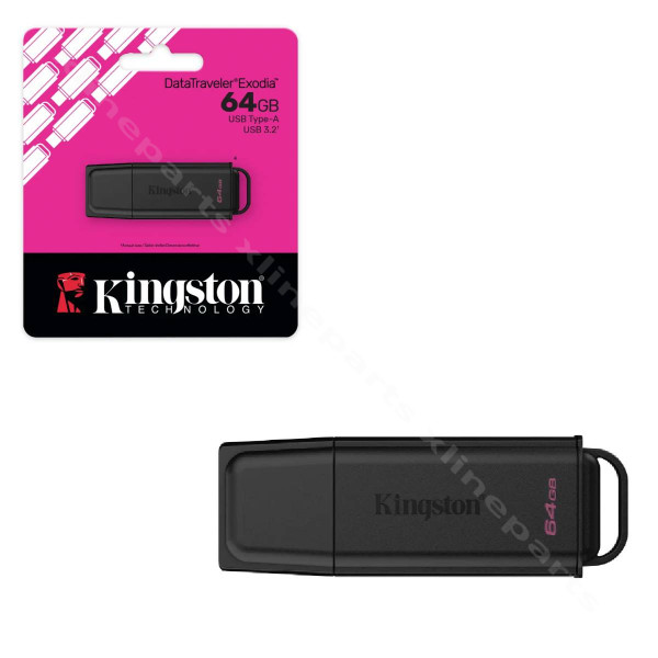 Pen Drive Kingston Exodia DTXG2 USB 3.2 64GB black