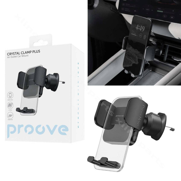 Car Holder Proove Crystal Clamp Plus Vent Universal black