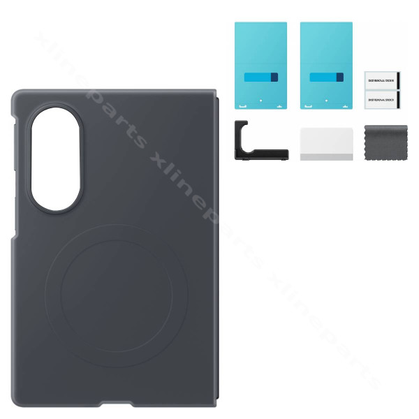 Силиконовый чехол MagSafe для Samsung Z Fold8 F971, черный (оригинальный)