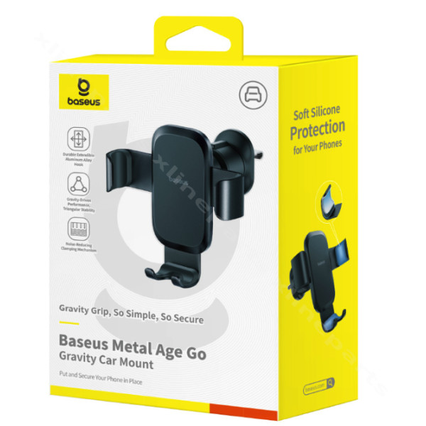 Car Holder Baseus Metal Age Gravity Universal black