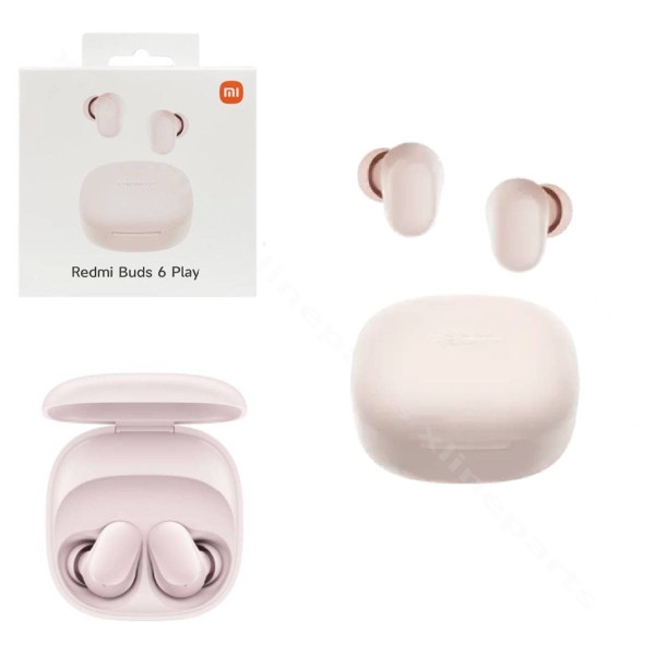 Earphone Xiaomi Redmi Buds 6 Play Wireless pink