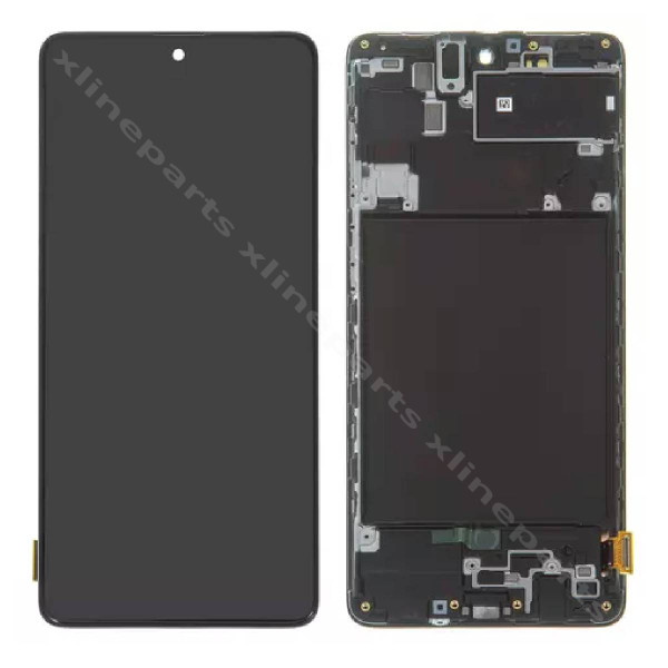 Display Samsung A71 A715 black OLED