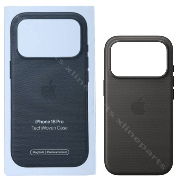 Back Case TechWoven Magsafe Apple iPhone 17 Pro Max / 18 Pro Max black (Original)