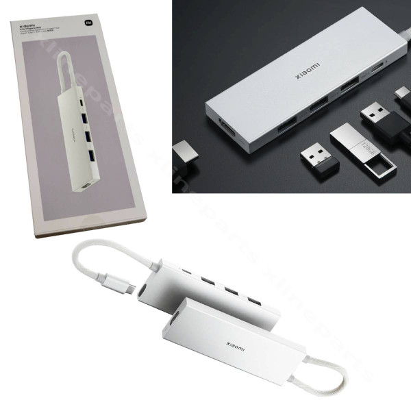 Adapter Docking Station USB-C Xiaomi BHR8904GL white