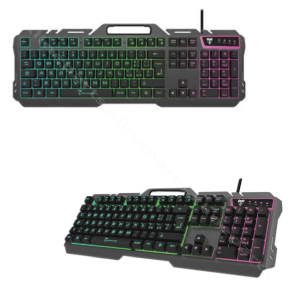Gaming Mechanical Keyboard Techmade RGB black