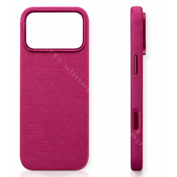 Back Case Magsafe TechWoven Apple iPhone 17 Pro Max / 18 Pro Max burgundy